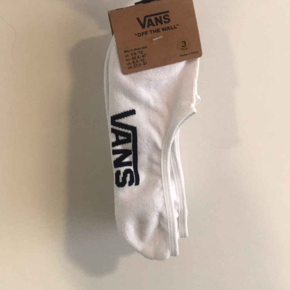 Vans No Show Socks men’s 9.5-13
